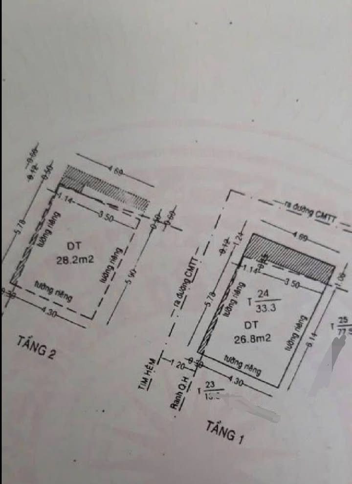 Nhà CMT8 Q10 33m² 4.6 tỷ - Ô tô vào tận nhà