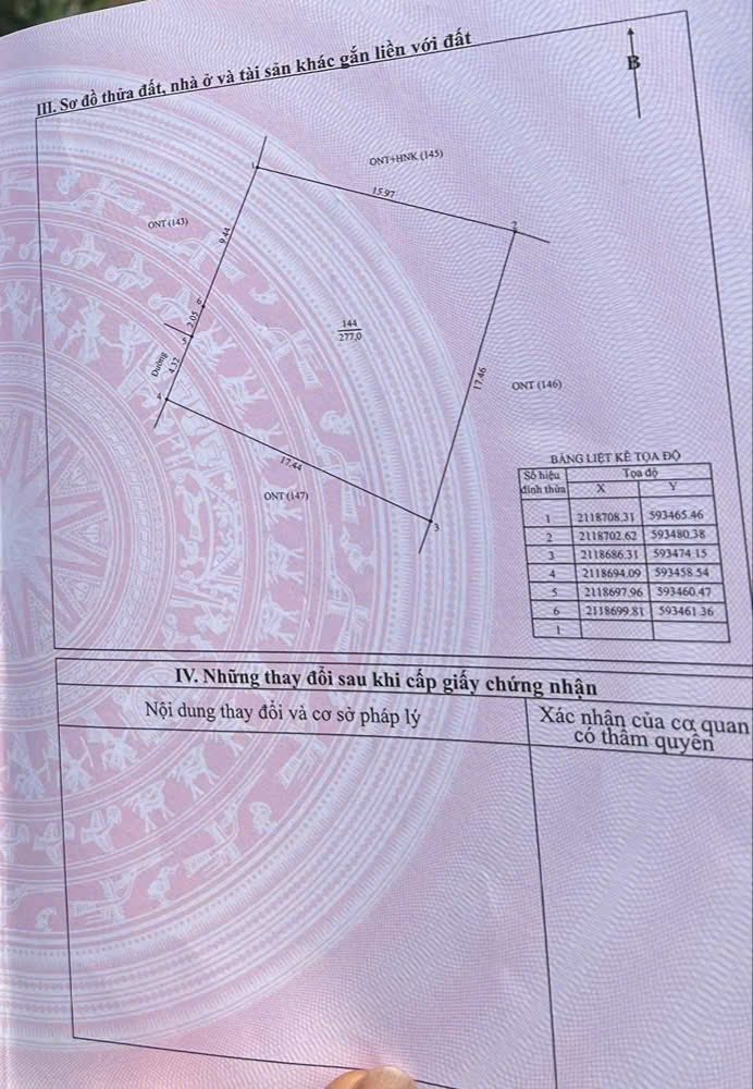 Đất nền Quỳnh Diễn 277m² giá 2 tỷ - Sổ đỏ chính chủ