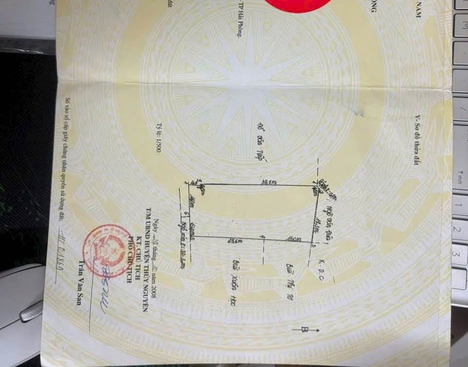 Đất nền Lại Xuân 760m² 5 triệu/m² - Sổ đỏ chính chủ