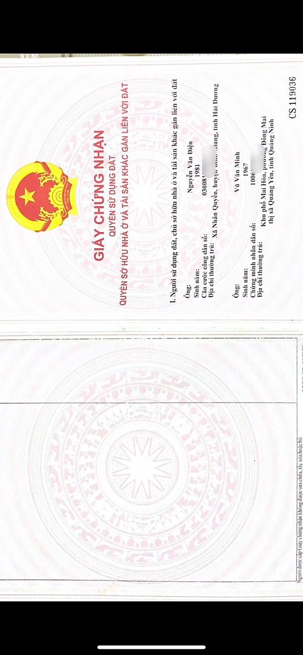 Đất nền Quảng Yên 300m² giá 300 triệu - Sổ đỏ chính chủ!