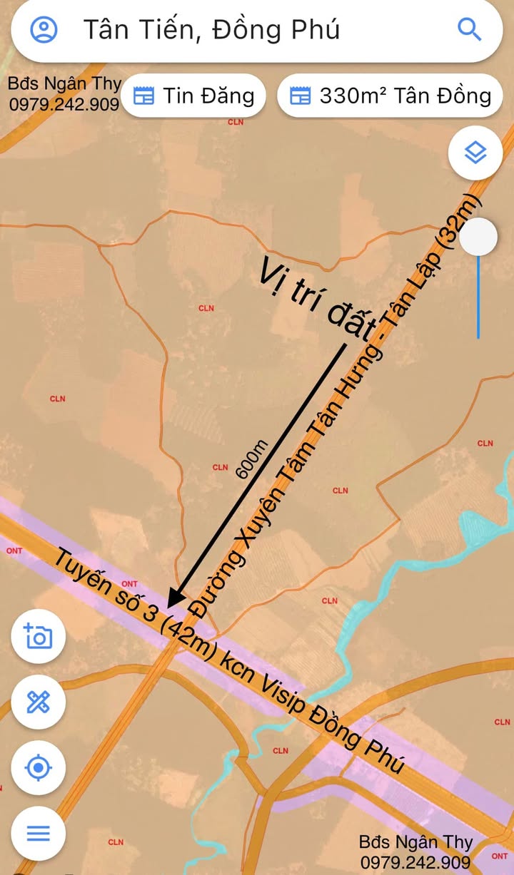 Đất nền Lộc Ninh 165m² từ 500 triệu - Sổ đỏ chính chủ