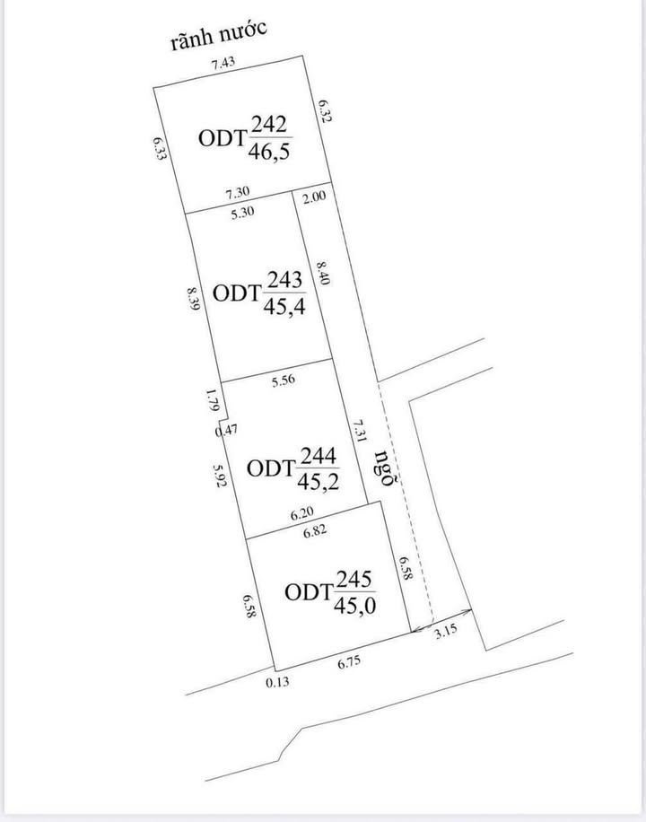 Đất Liên Hà 1 Nam Định 45m² 4.35 tỷ - Pháp lý rõ ràng