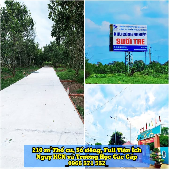 Đất thổ cư Bình Lộc Long Khánh 210m² 700 tr - Sổ đỏ chính chủ