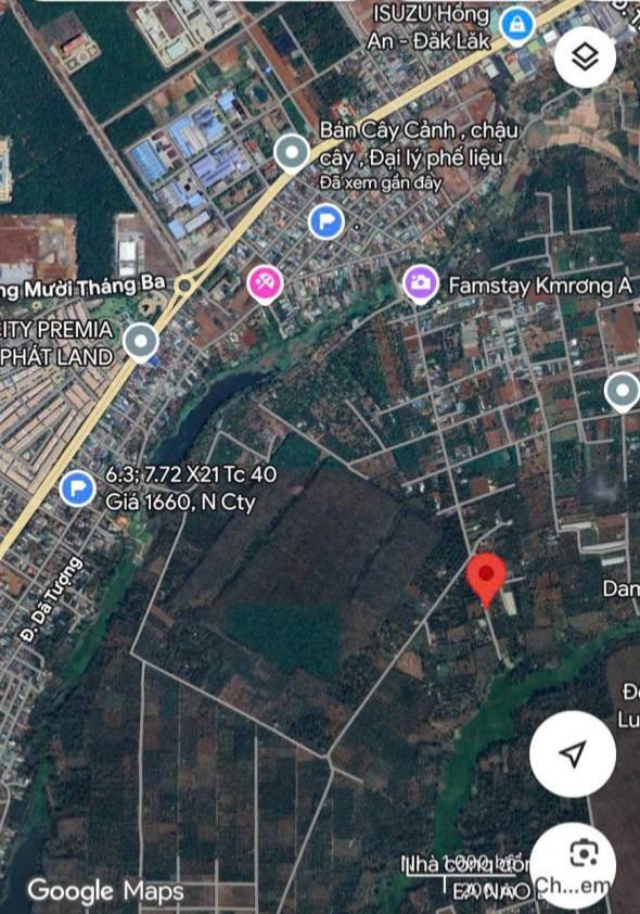 Đất hẻm Dã Tượng Tân An 392m² 3.2 tỷ - Sổ đỏ chính chủ