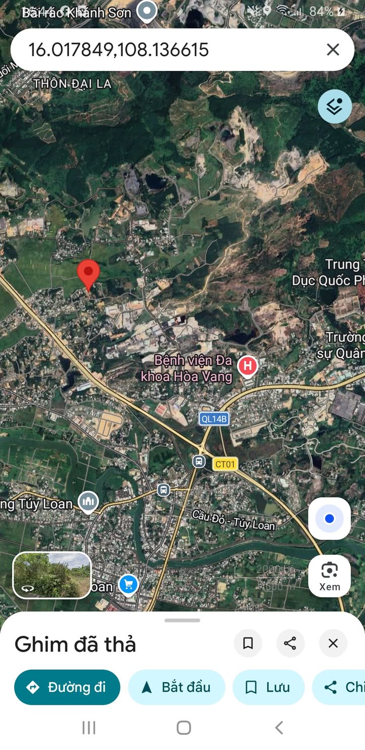 Đất nền Hòa Nhơn Hòa Vang 2.000m² 5 tỷ - Sổ đỏ chính chủ