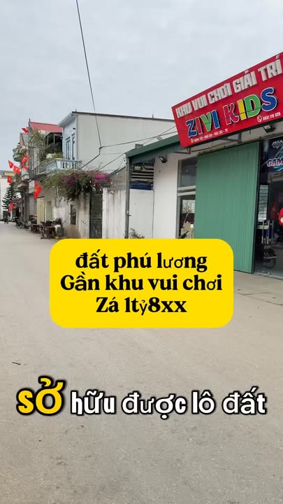 Đất Phú Lộc Hậu Lộc 67m² 1.8 tỷ - Sổ đỏ chính chủ