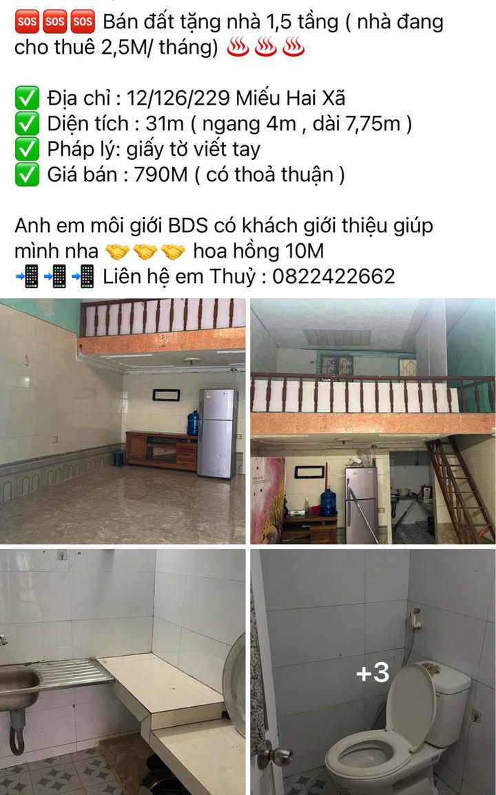 Nhà riêng An Lão Hải Phòng 31m² 790 triệu - Chính chủ bán