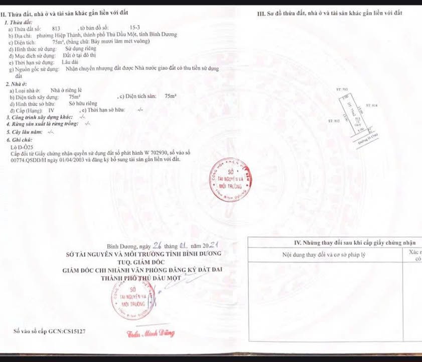 Nhà Thủ Dầu Một Hiệp Thành 1 150m2 4.5 tỷ Sẵn sàng ở ngay