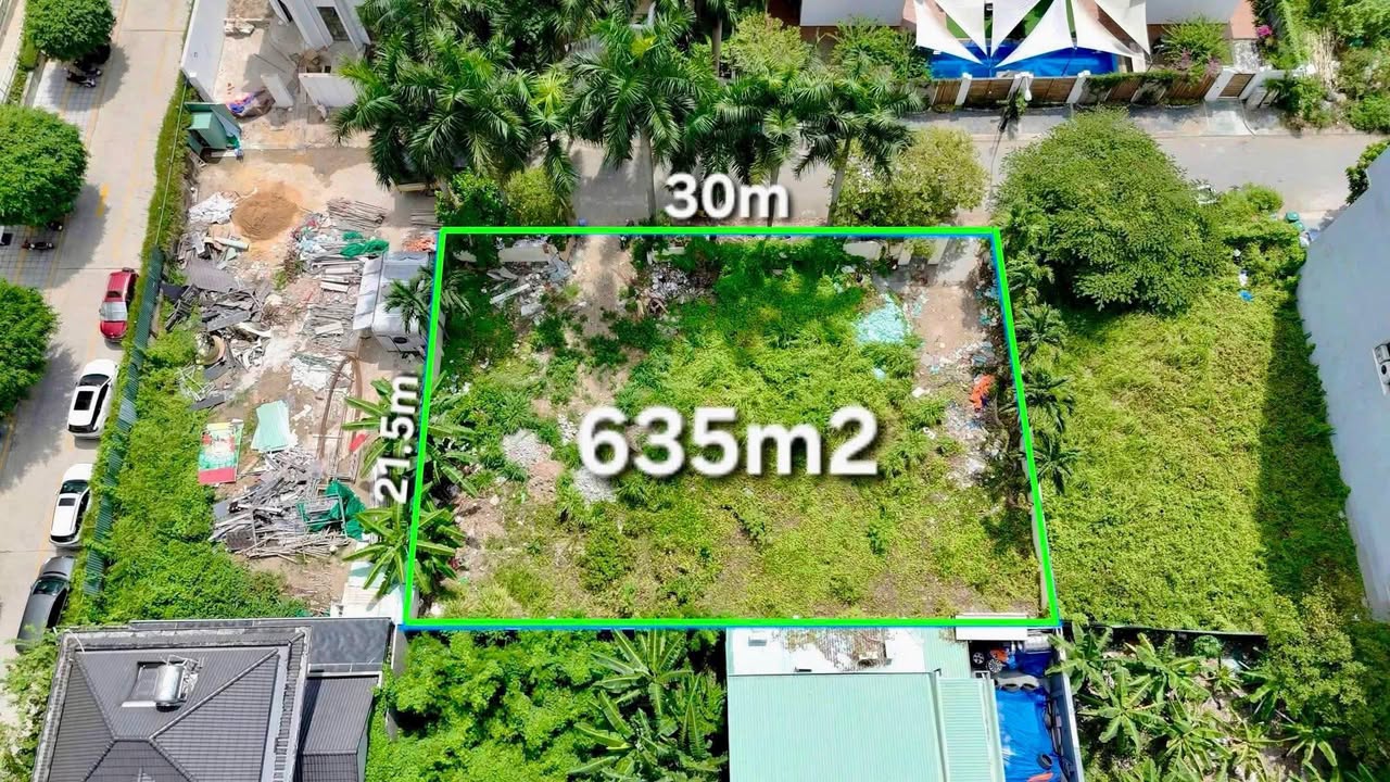 Đất Phường Thảo Điền Quận 2 635m² - Sổ đỏ chính chủ