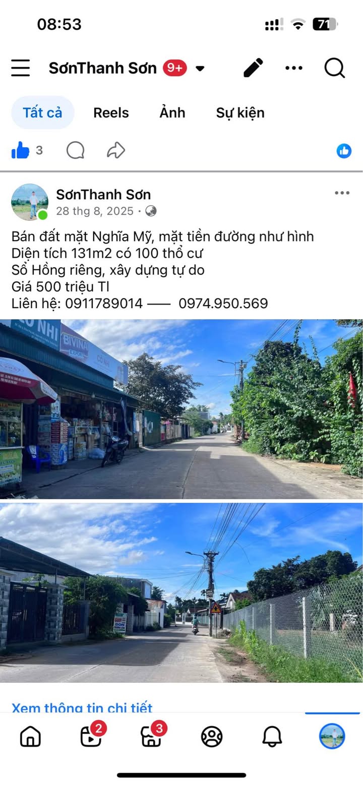 Đất Nghĩa Kỳ Tư Nghĩa 131m² 4xx triệu - Sổ hồng chính chủ