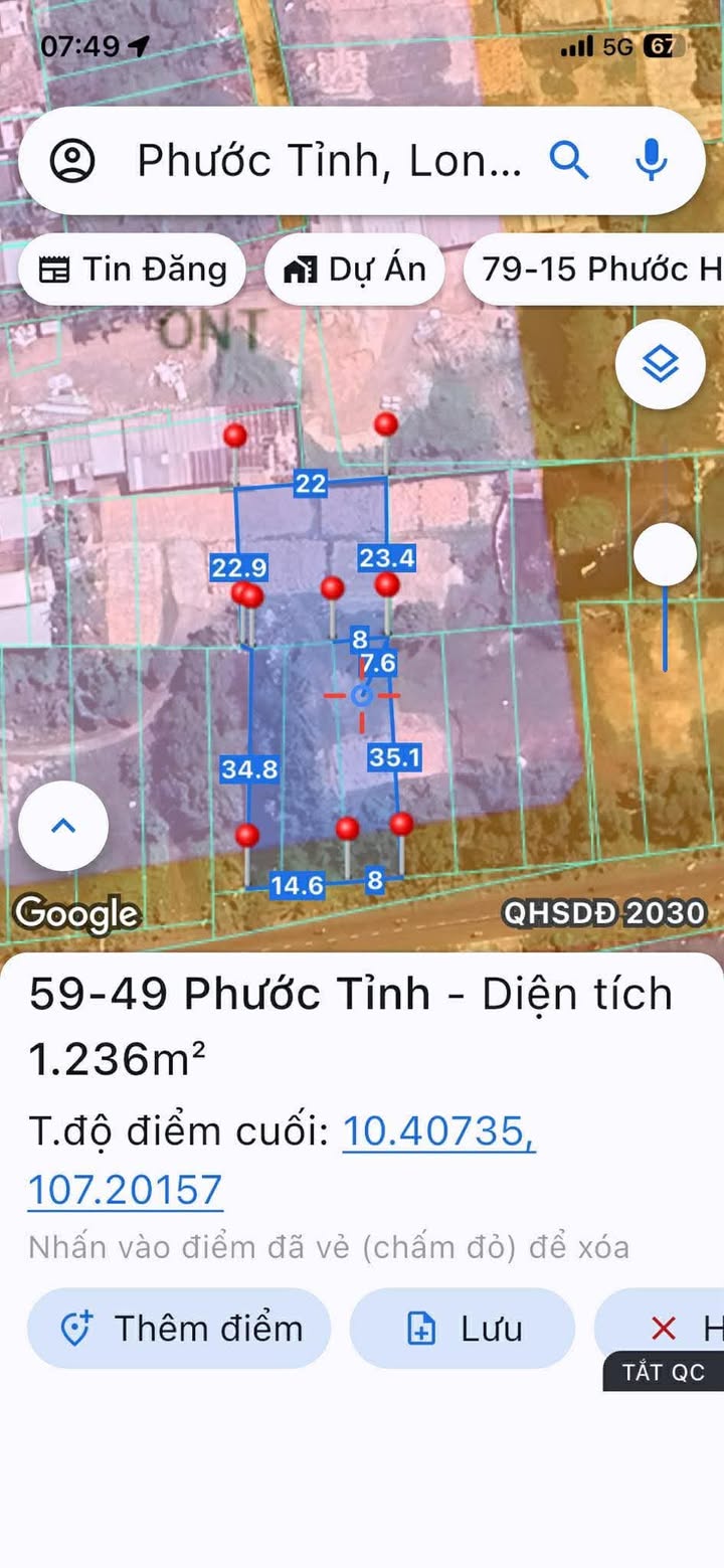 Đất nền Phước Tỉnh Long Điền 1.200m² gần biển 150m - Xây nghỉ dưỡng ngay