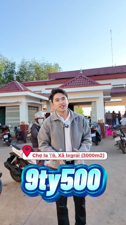 Nhà phố thương mại Ia Tô 3.000m² 9.5 tỷ - Mặt tiền kinh doanh