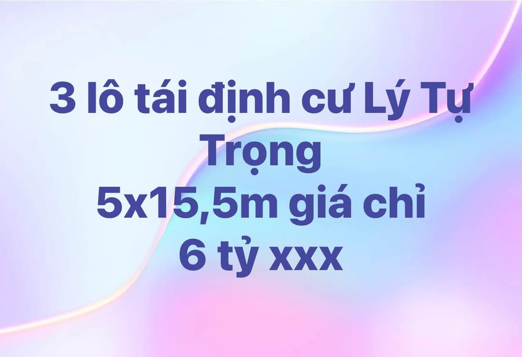 Đất nền Lý Tự Trọng Buôn Ma Thuột 78m² 6 tỷ - Sổ đỏ chính chủ