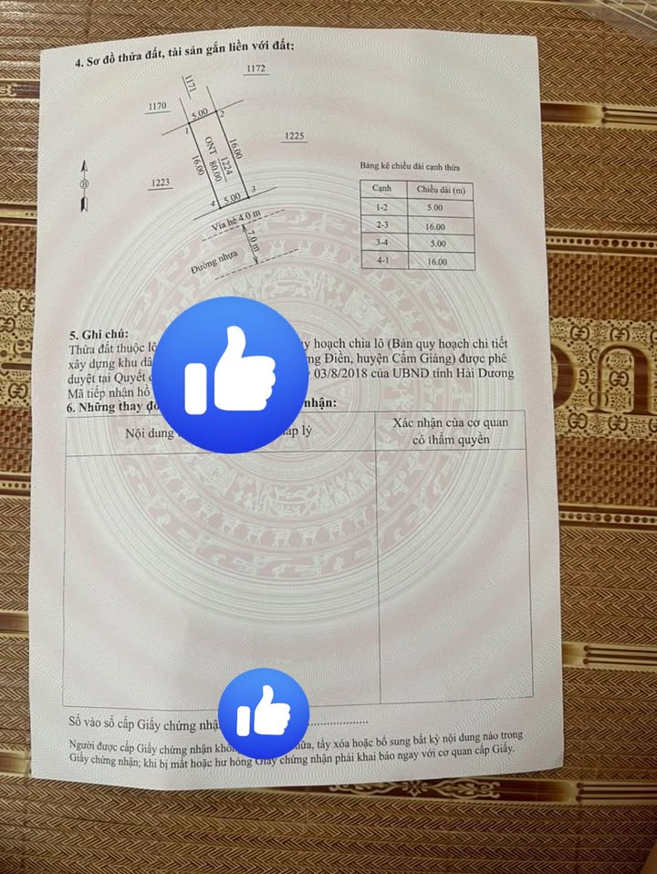 Đất nền KCN Fviship Hải Dương 80m² - Hạ tầng hoàn thiện