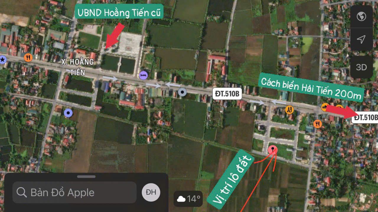 Đất nền Hoằng Tiến 150m² giá thỏa thuận - Bán gấp sổ đỏ