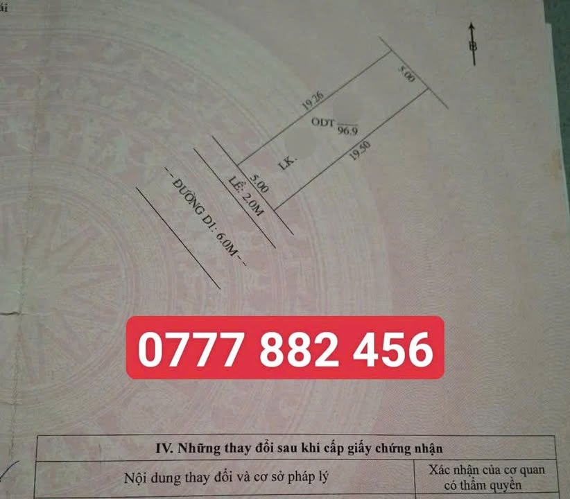 Nhà riêng Cồn Khương D1 97m² 3 tỷ - Chính chủ bán