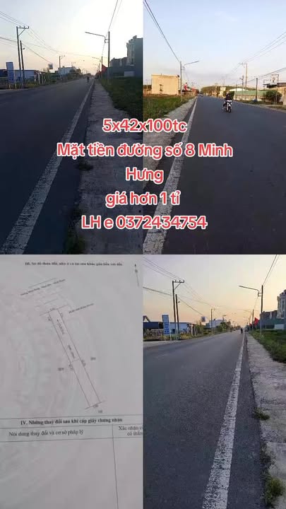 Đất nền Q8 Đường số 8 210m² 1 tỷ - Sổ đỏ chính chủ