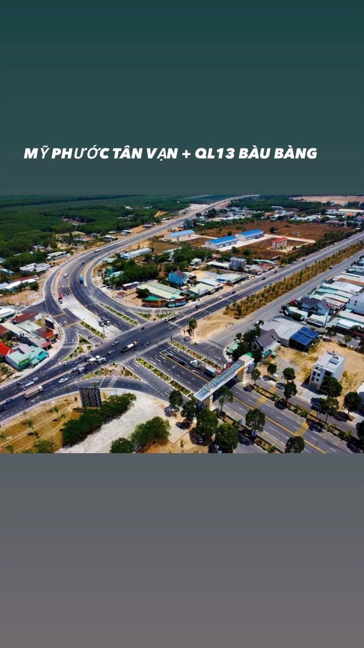 Đất nền Mỹ Phước Bến Cát 5411m² - Tiềm năng tăng giá vượt trội!