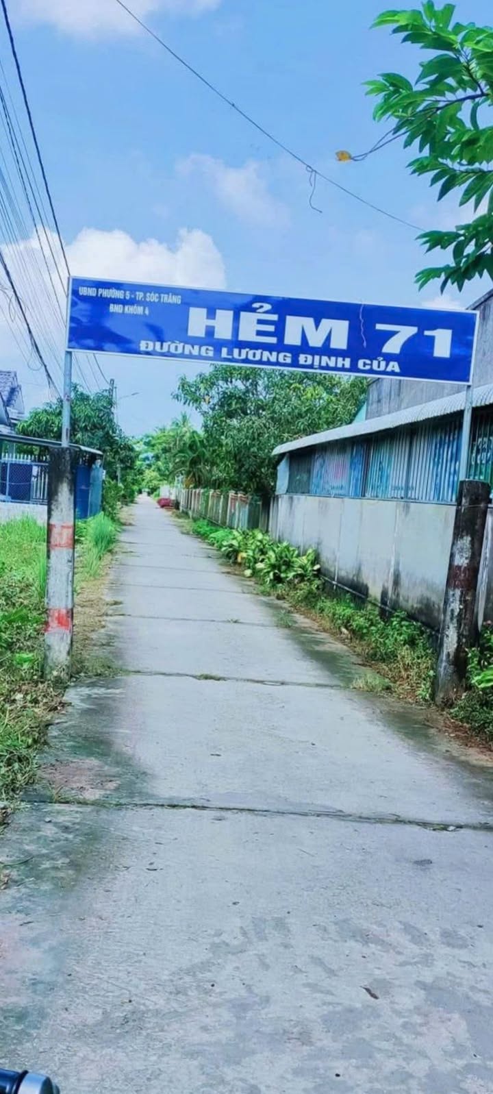 Đất nền Sóc Trăng P.5 170m² 700 triệu - Sổ đỏ chính chủ