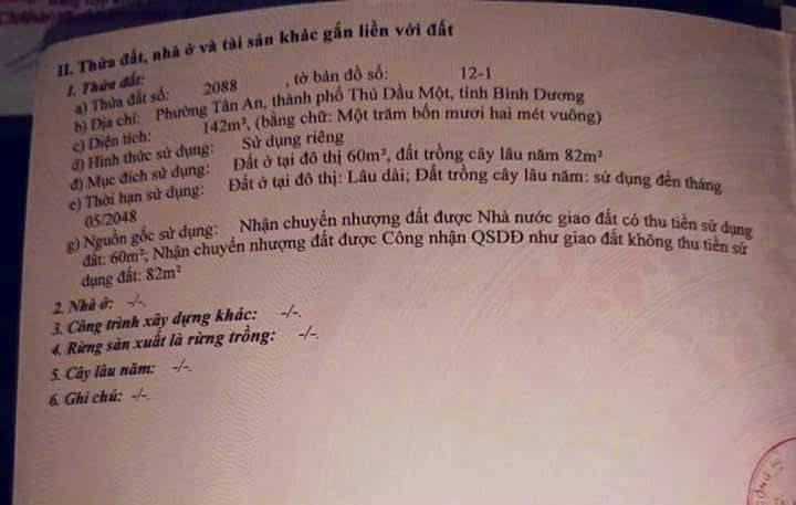 Đất nền Tân An 142m² 1.75 tỷ - Sổ đỏ chính chủ
