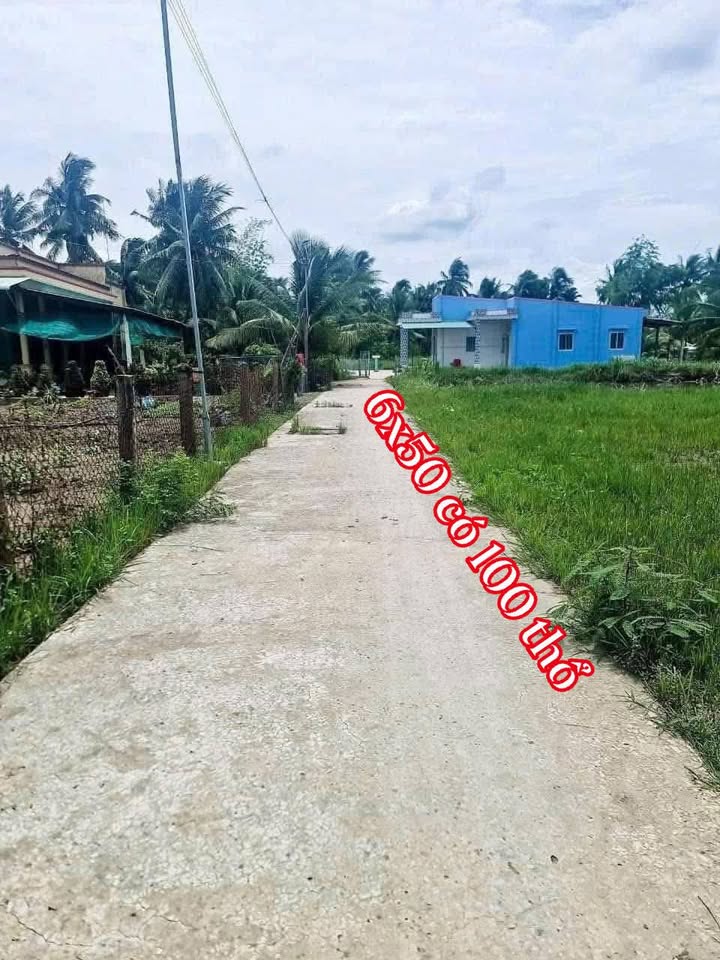 Đất nền Gò Công Tây 300m²/500 triệu - Sổ đỏ chính chủ