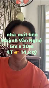 Nhà phố Huỳnh Văn Nghệ Gò Vấp 100m²/14 tỷ - Mặt tiền kinh doanh
