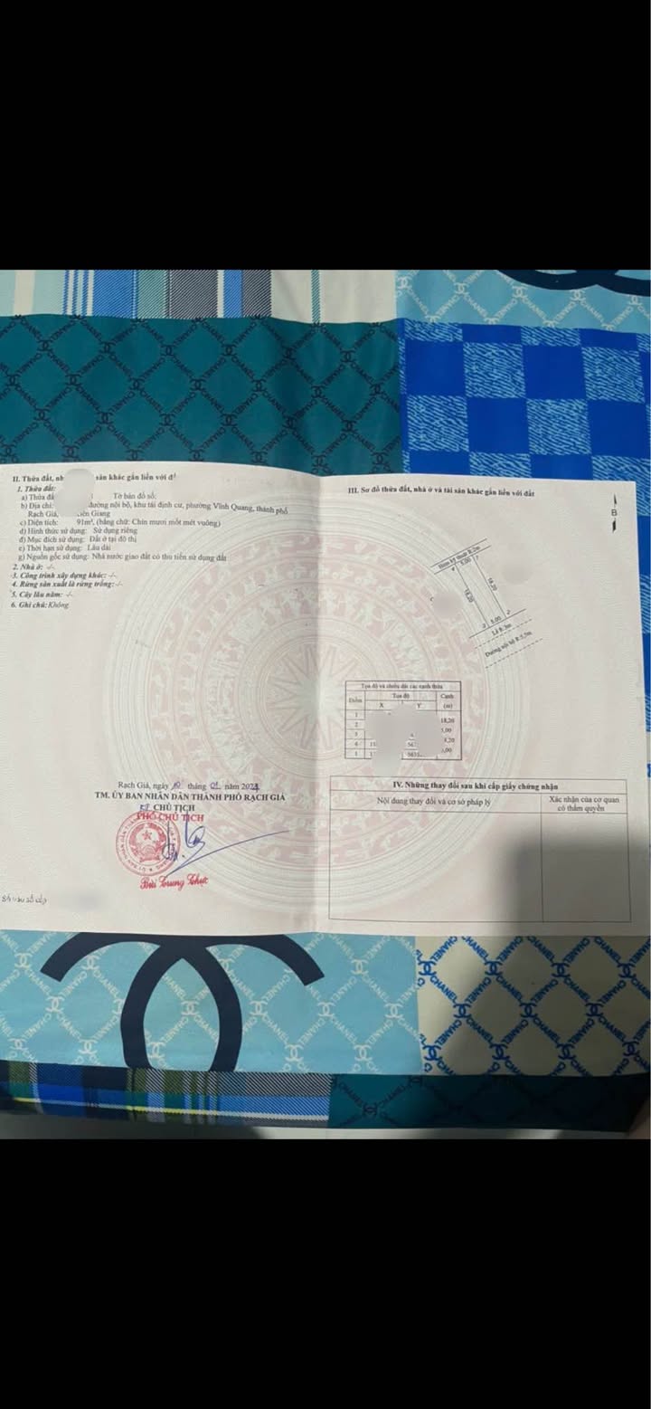 Đất nền Rạch Giá Huỳnh Thúc Kháng 91m² 1,65 tỷ Sổ đỏ