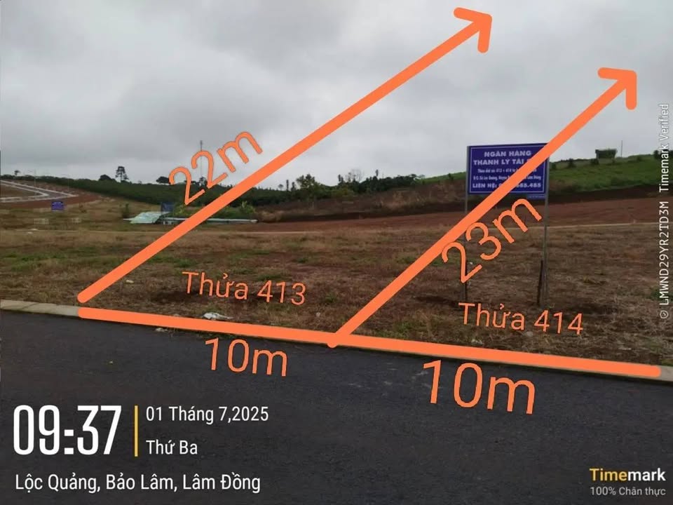 Đất nền Lộc Quảng Bảo Lâm 230m² giá 430tr - Sổ đỏ chính chủ