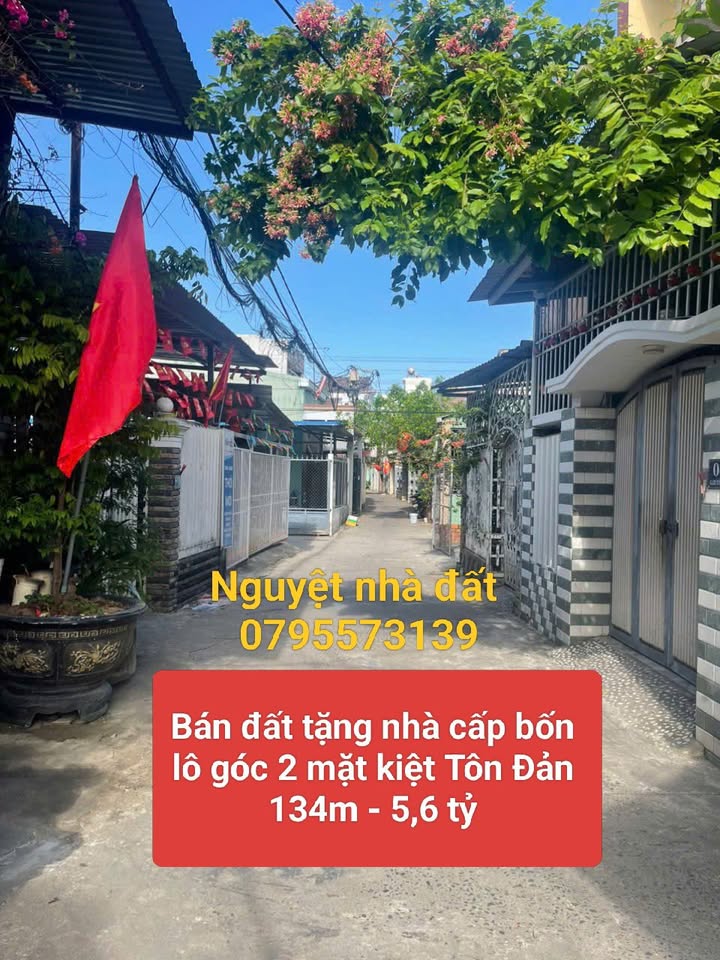 Đất Lô Góc Tôn Đản, Cẩm Lệ 134m² - Tiềm Năng Tăng Giá Vượt Trội!
