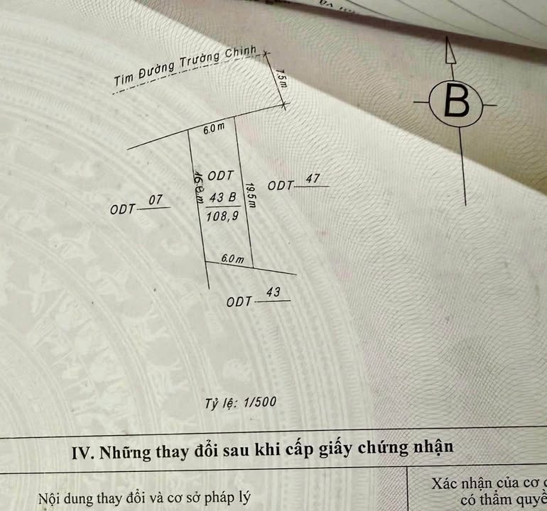 Nhà mặt tiền Trường Chinh Bắc Lý 109m² - Đầu tư sinh lời