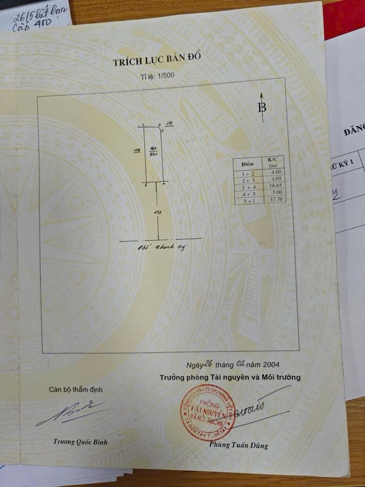 Đất mặt phố Thanh Vị Sơn Tây 85m² - Sổ đỏ chính chủ