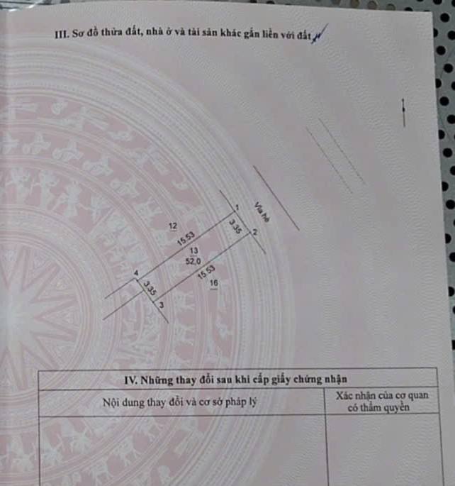 Đất Vạn Phúc Hà Đông 54,7m² 25 tỷ - Sổ đỏ chính chủ