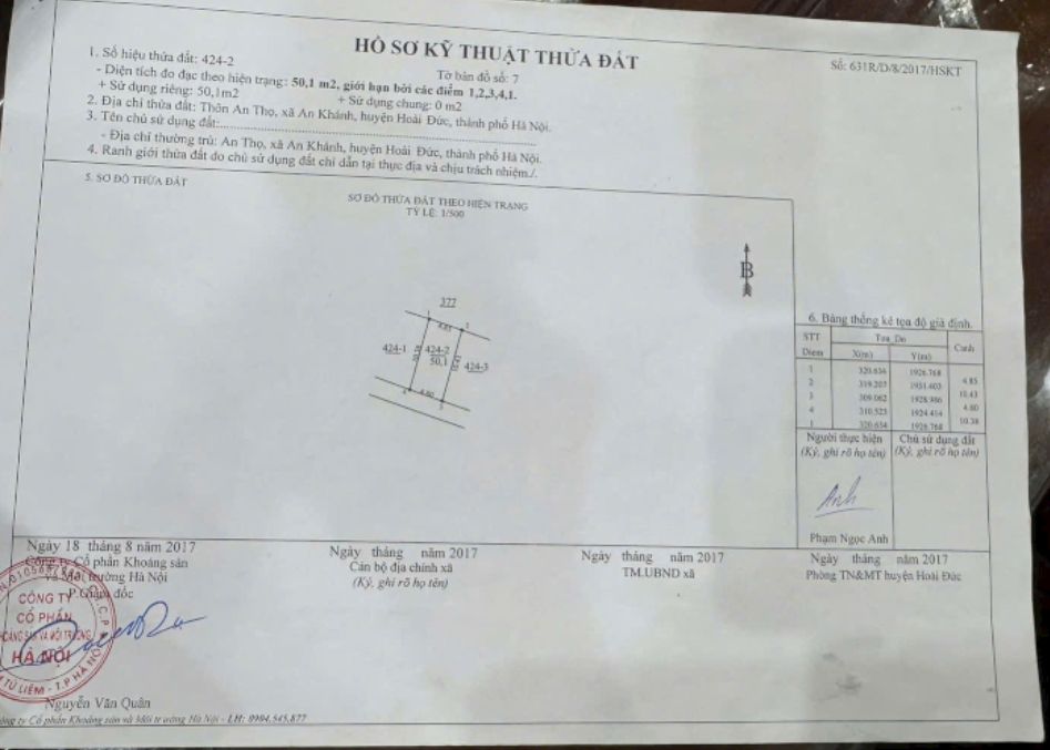 Nhà riêng An Thọ Hoài Đức 50m² 4.2 tỷ - Sẵn sàng ở ngay