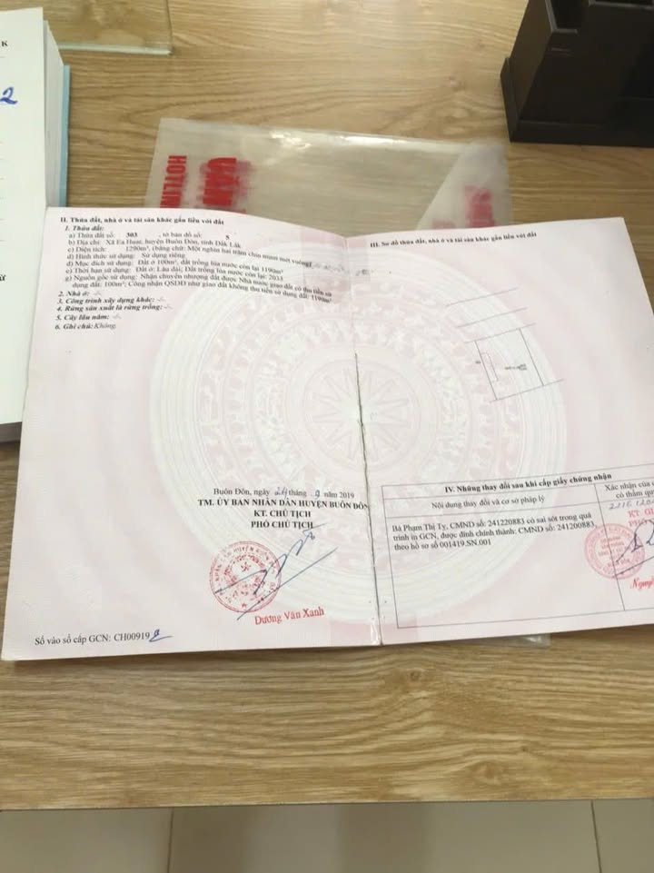 Đất nền Buôn Ma Thuột 1200m² thỏa thuận - Sổ đỏ chính chủ