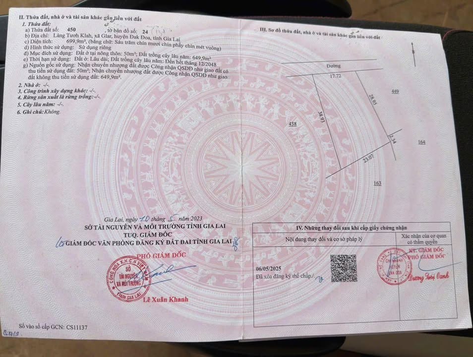 Đất nền Thị trấn Đăk Đoa 700m² - Tiềm năng tăng giá