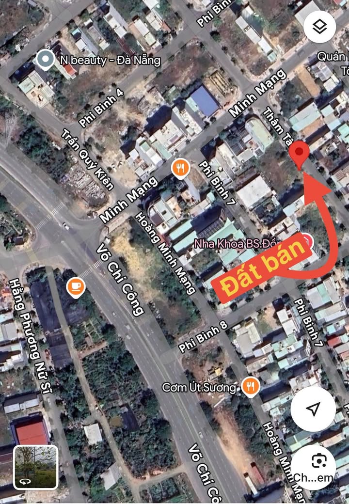 Đất nền Thâm Tâm Ngũ Hành Sơn 120m² 6 tỷ - Sổ đỏ chính chủ