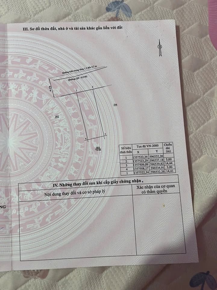 Đất nền Vĩnh Phương Nha Trang 72m² 1.2 tỷ - Sổ đỏ chính chủ