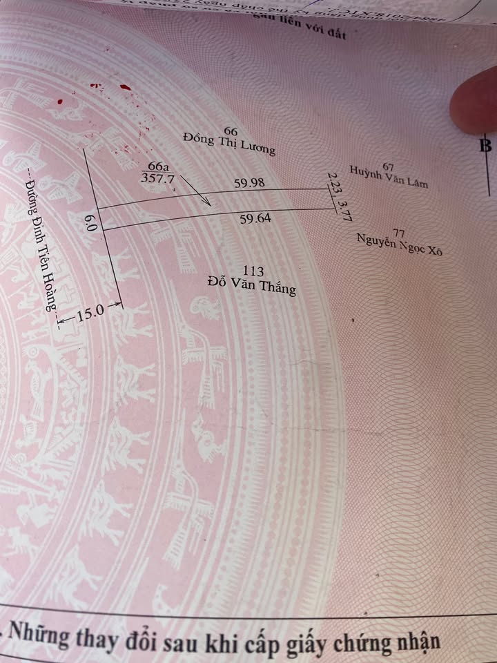 Đất Đinh Tiên Hoàng Chư Sê 360m² 3 tỷ - Sổ đỏ chính chủ
