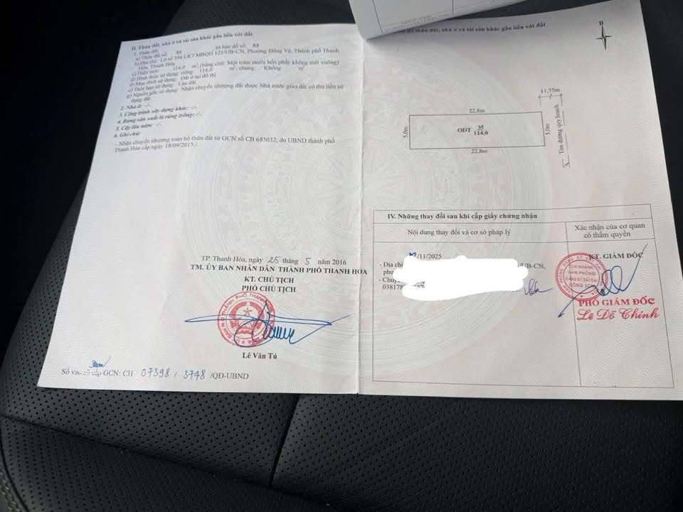 Nhà Trịnh Tùng Thanh Hóa 114m2 9.3 tỷ - Chính chủ bán