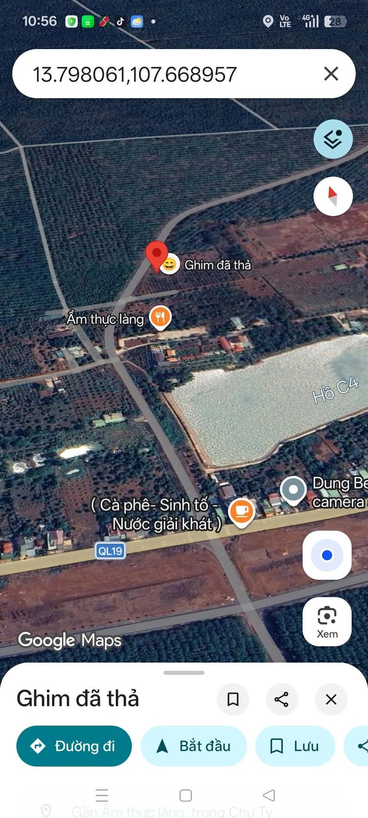 Đất nền Chư Ty Đức Cơ 2400m² trên 1 tỷ - Đường to ô tô