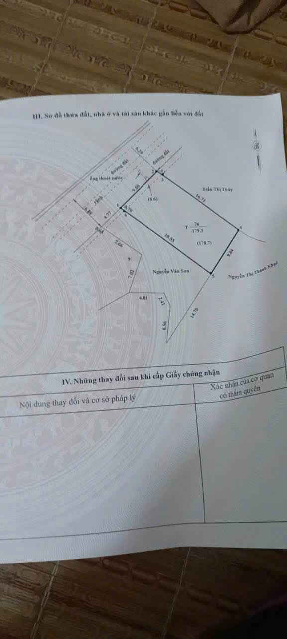 Đất nền Thanh Sơn 7 Uông Bí 179m² 1,6x tỷ - Đường ô tô