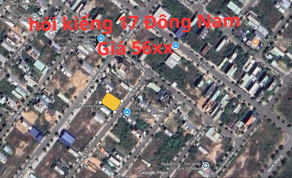 Đất nền Ngũ Hành Sơn 105m² - Sổ đỏ chính chủ