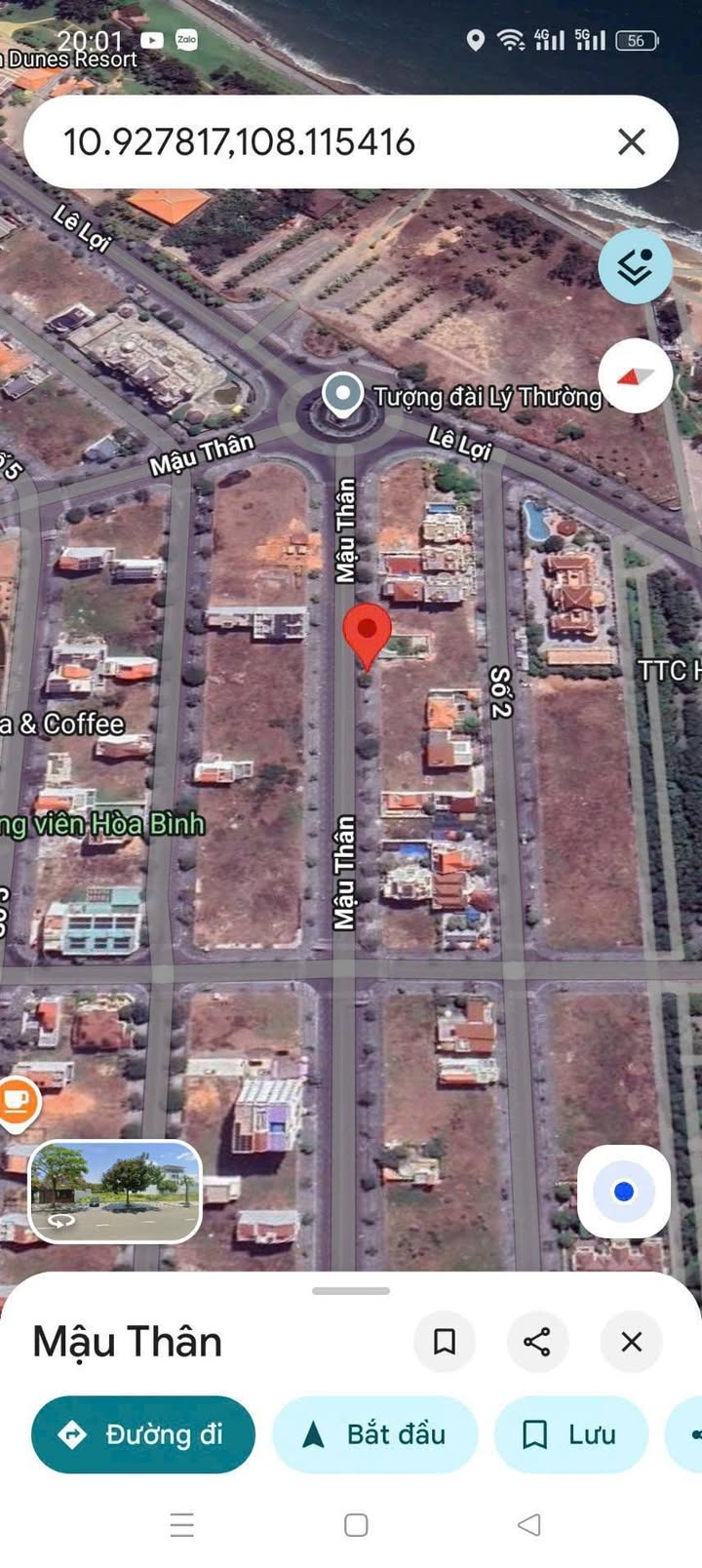 Đất nền Phan Thiết Mậu Thân 240m² 17.8 tỷ - Sổ đỏ chính chủ