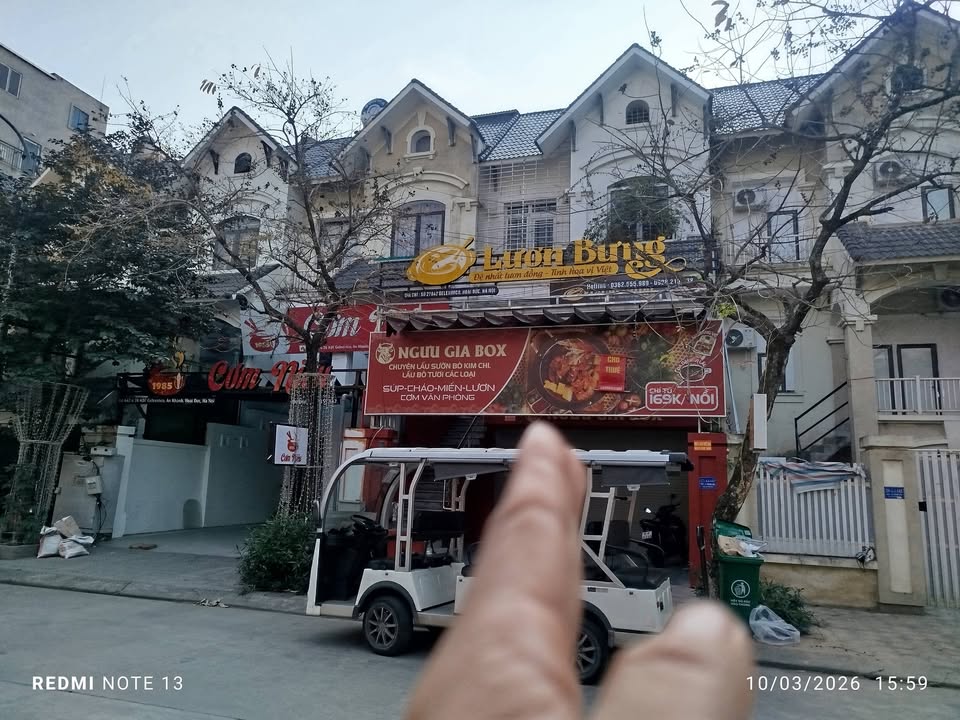 Shophouse Dương Nội 120m² 30 triệu - Mặt tiền kinh doanh