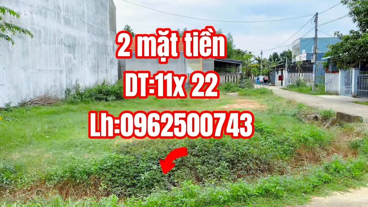 Đất nền Tây Yên Tam Kỳ 242m² giá 1,x tỉ - Ô tô vào đất