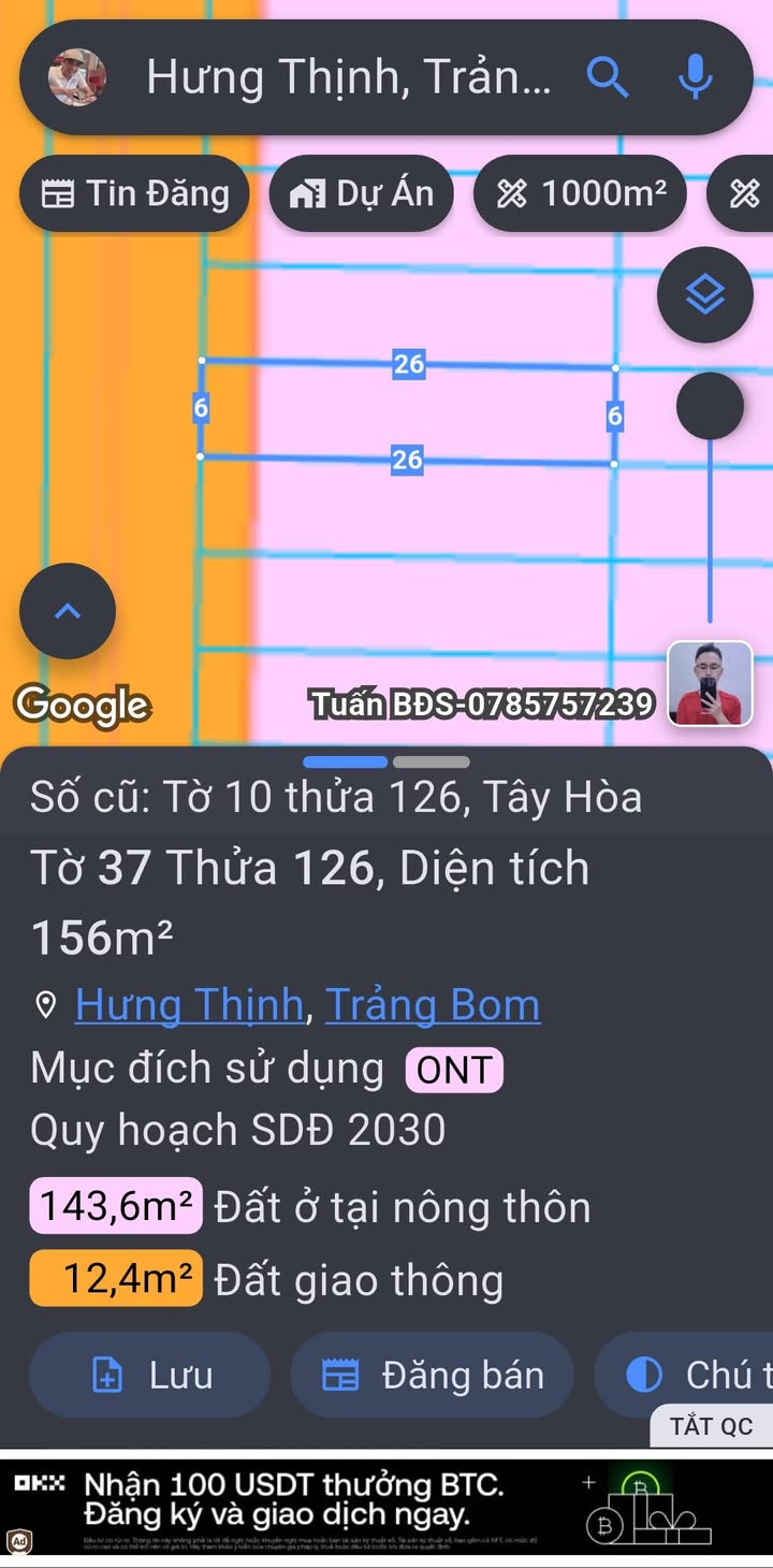 Đất nền Tây Hòa 07 Quận 7 156m² thỏa thuận - Sổ đỏ chính chủ