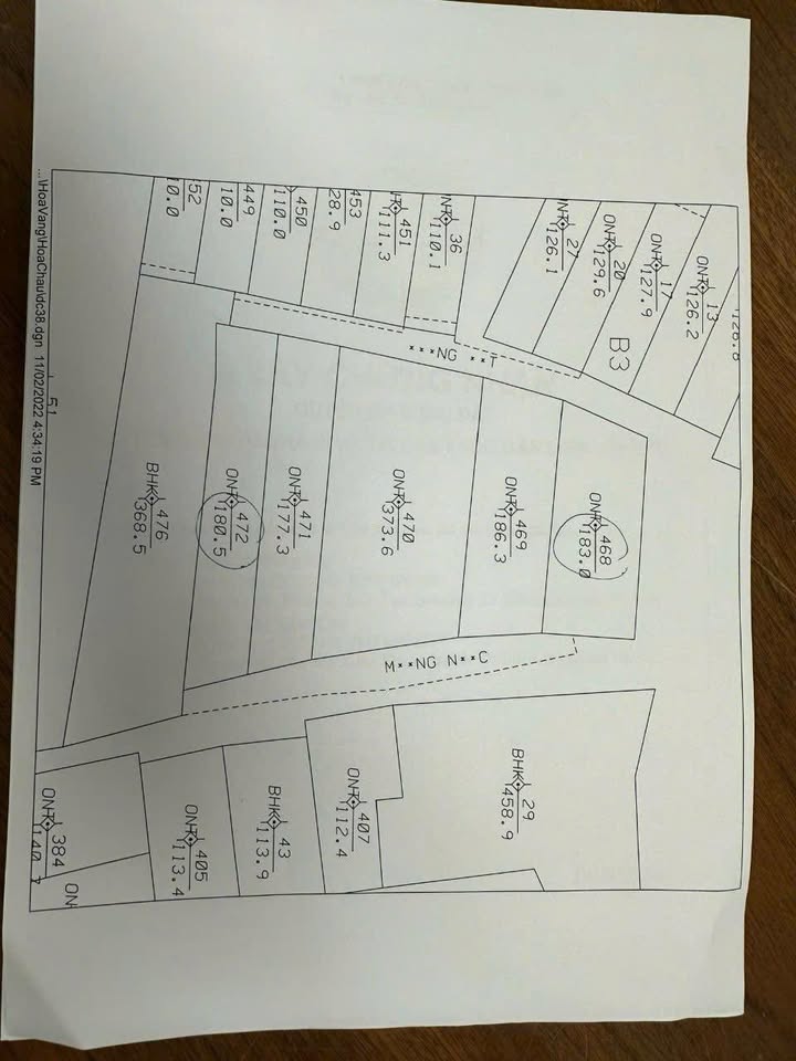 Đất nền Hòa Xuân 1.100m² 20 tỷ - Sổ đỏ chính chủ