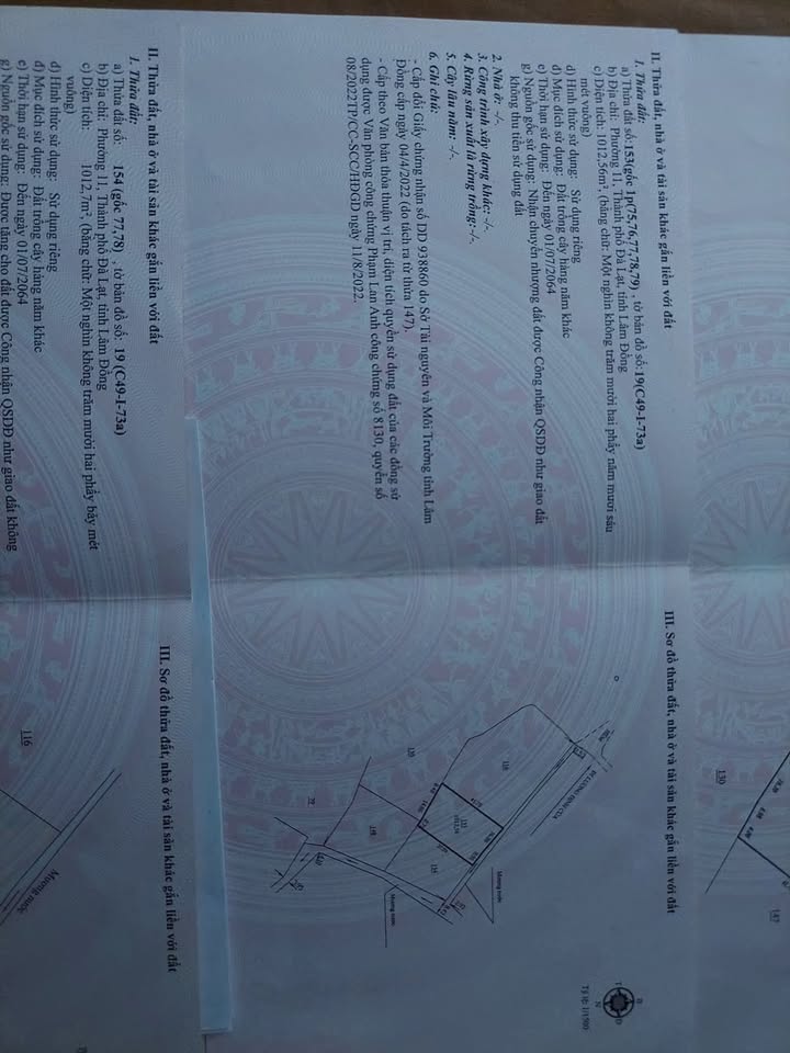 Đất nền Xuân Trường Đà Lạt 1000m² 1,9 tỷ - Pháp lý rõ ràng