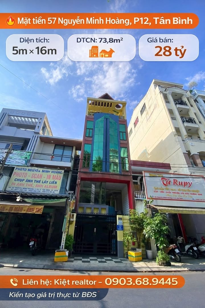 Nhà Nguyễn Minh Hoàng K300 74m² giá 28 tỷ - Chính chủ bán