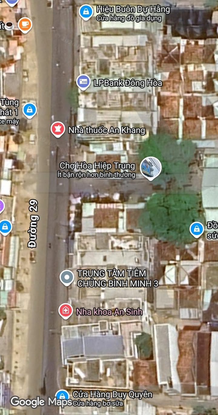 Nhà 2 mặt tiền Hòa Hiệp Đông Hòa 100m² - Ô tô vào nhà